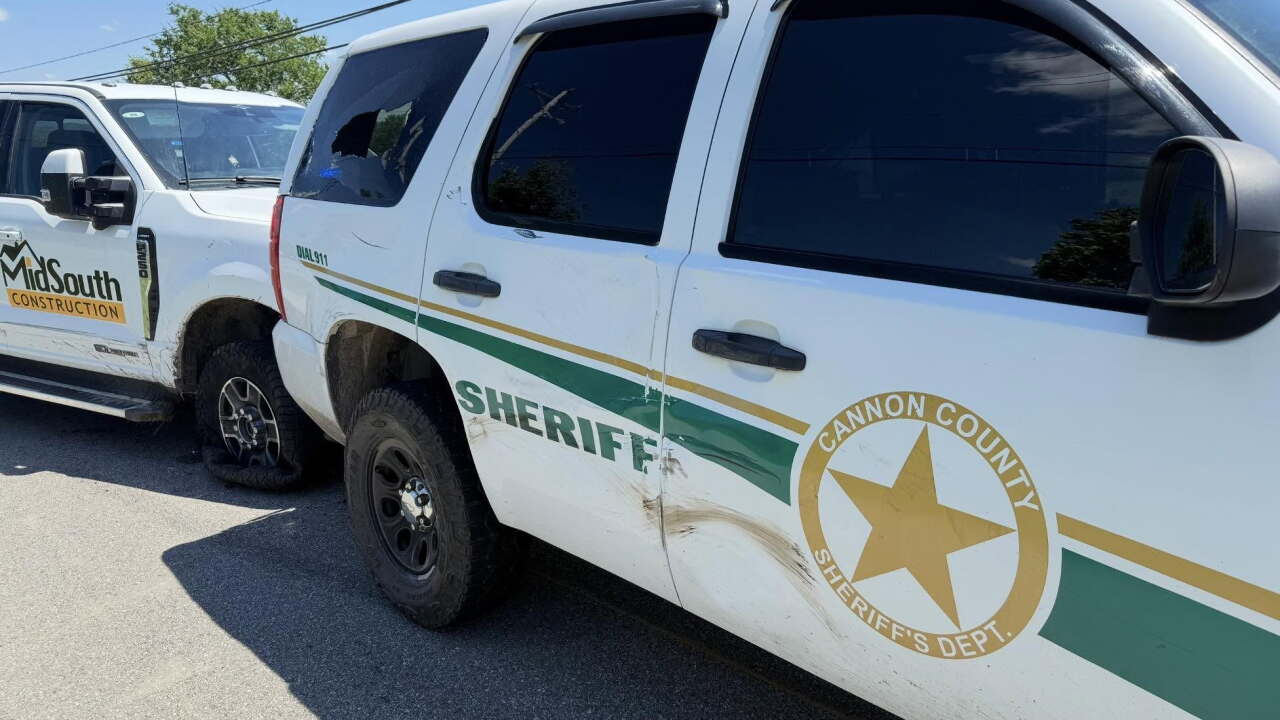 Suspect arrested after stolen vehicle pursuit through Cannon County June 29th Stop Stick