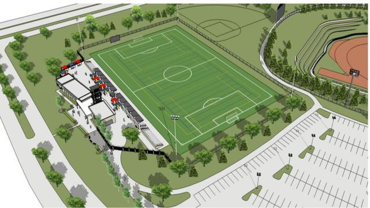 Burke High School stadium renovations