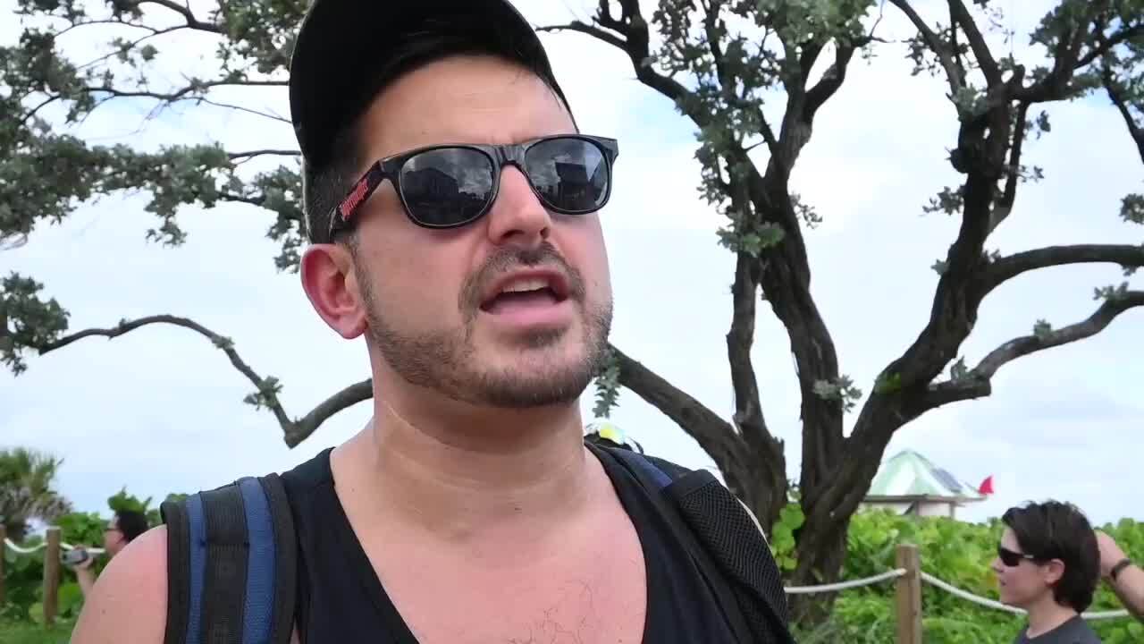 Chris Nelson, organizer of Delray Beach march against mask mandate