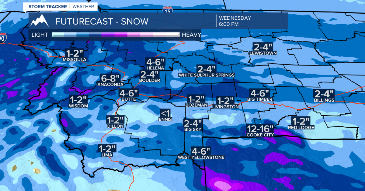 Snow and extreme cold to impact Montana beginning Tuesday night