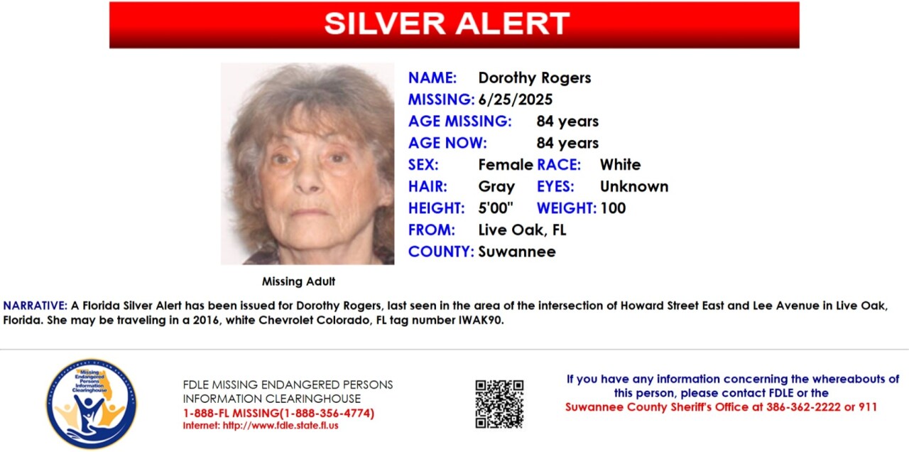 Silver Alert Dorothy Rogers