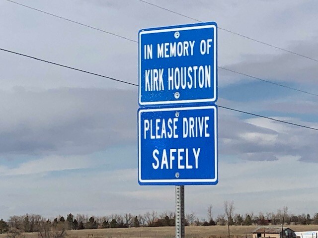 Memorial Sign