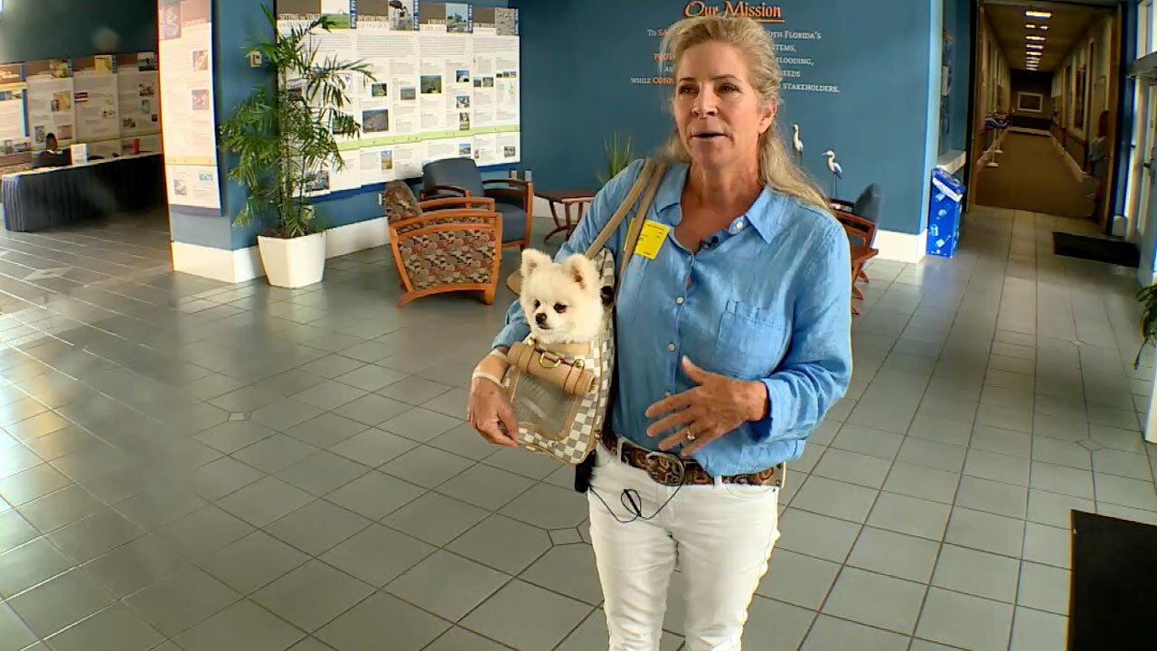 Becky Harris, Martin County resident who says dog hurt after ingesting algae