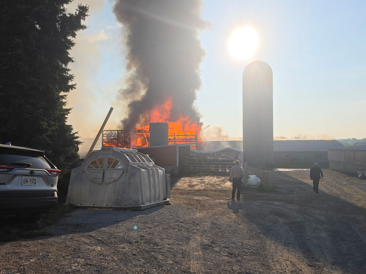 Second farm family in Farmington endures a barn fire this summer, four cows killed on 100-year-old farm