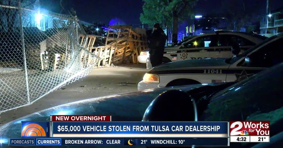 Tpd Searching For Who Brazenly Broke Into Car Dealership