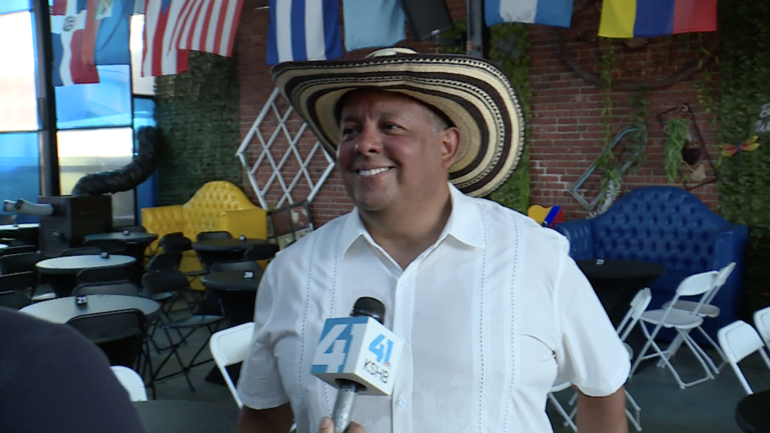President of the Colombia Cultural Association Orlando Gutierrez