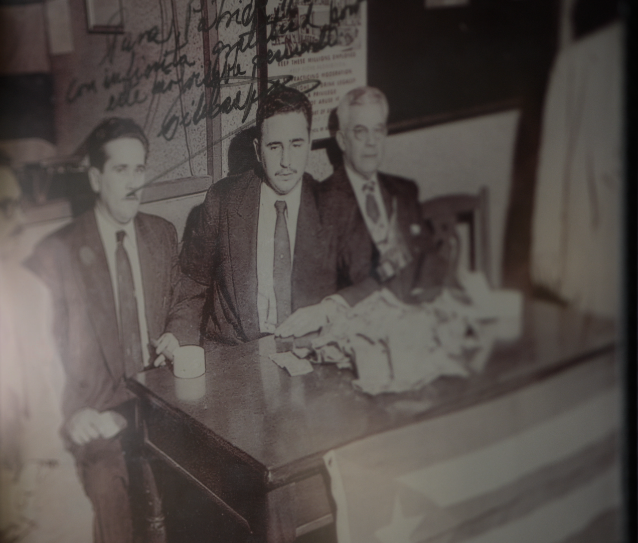 Fidel Castro in Ybor City.