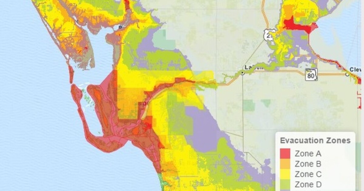 How to find which Florida evacuation zone you live in