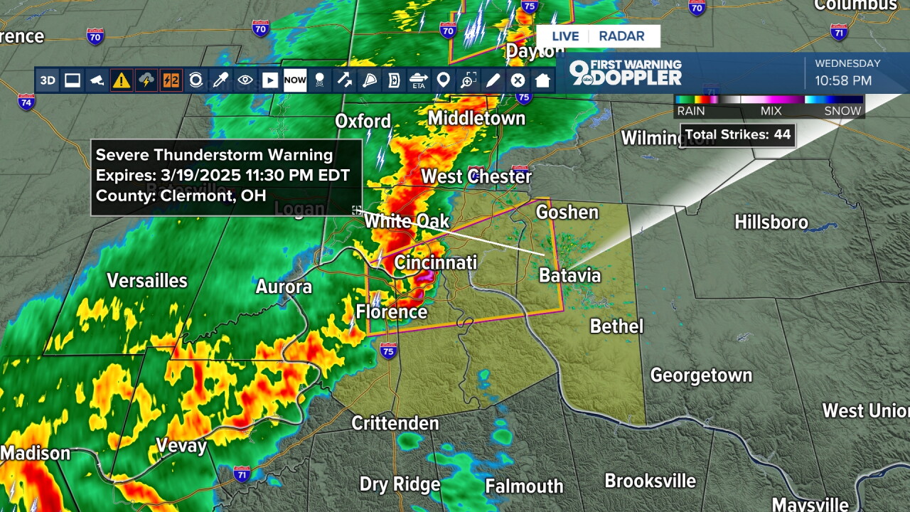 77346 Weather Heavy rain continues overnight as the severe weather diminishes