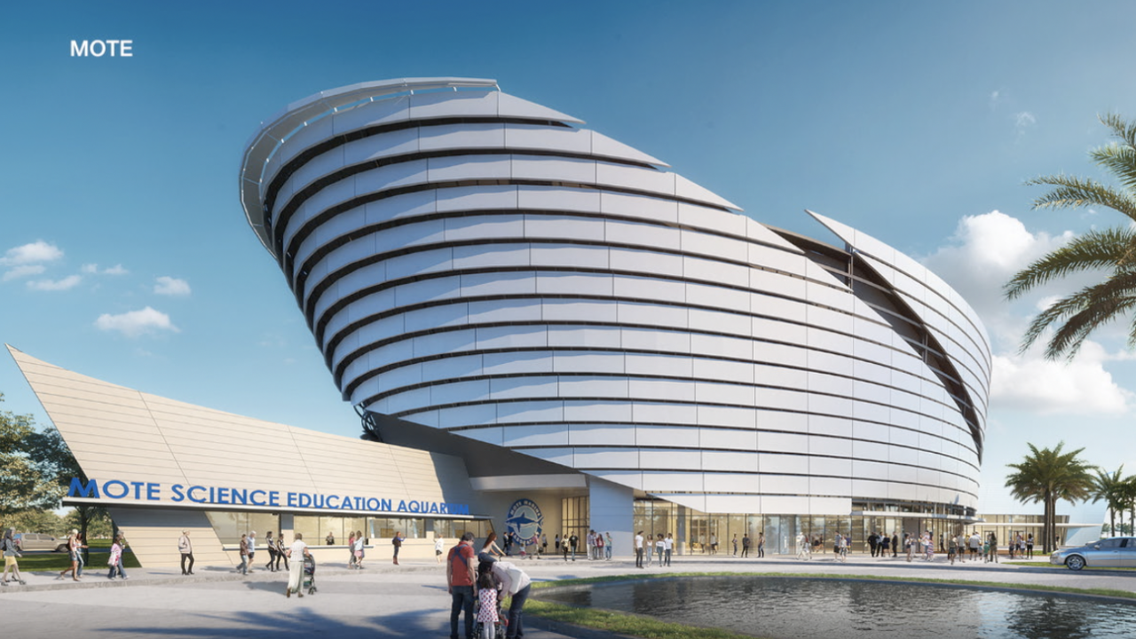 Mote Marine breaks ground on new Science Education Aquarium at Nathan