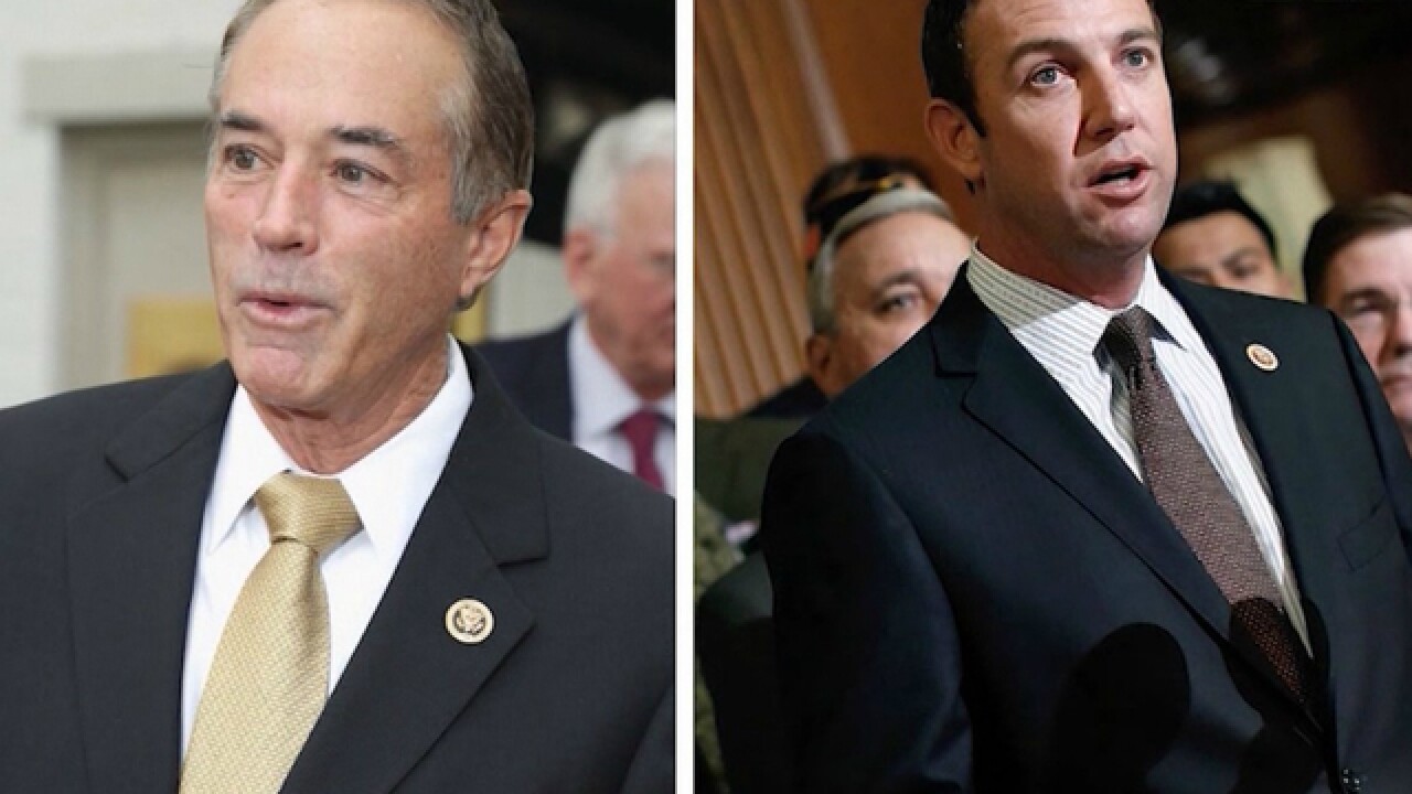 Two GOP congressmen facing indictment projected to win re-election
