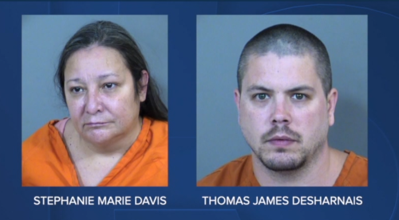 Stephanie Marie Davis and Thomas Desharnais