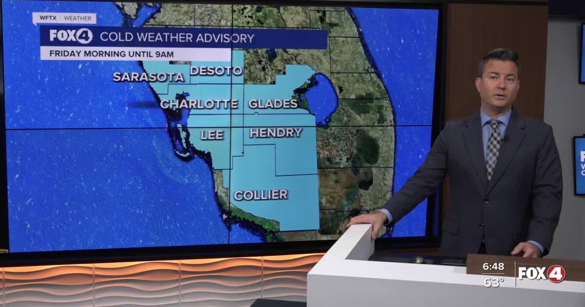 FORECAST: Freeze Warnings and Cold Weather Advisories in place tonight