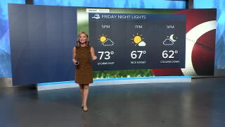 Fall-like for those Friday Night Lights football games!