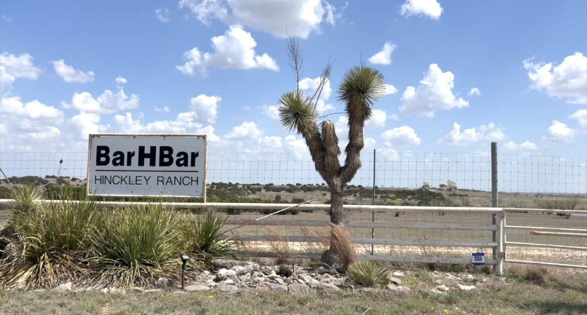 Entrance to Bar H Bar Ranch