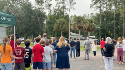 Wakulla County Sheriff's Office 9/11 memorial on 09/11/26