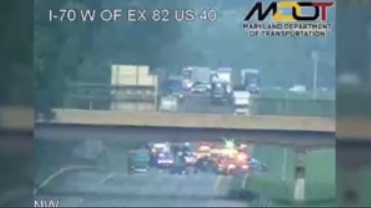Fiery I70 collision leaves pickup driver dead in Howard County