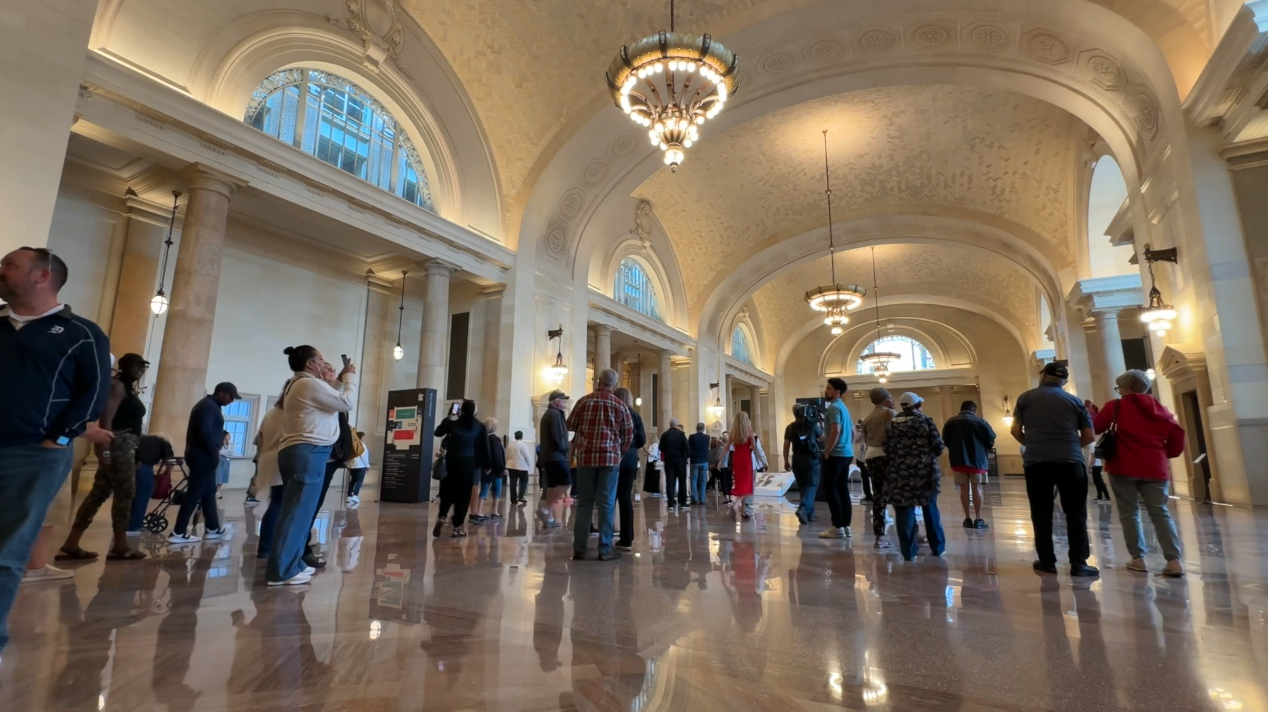 Michigan Central Station tour