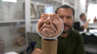 golf ball carving