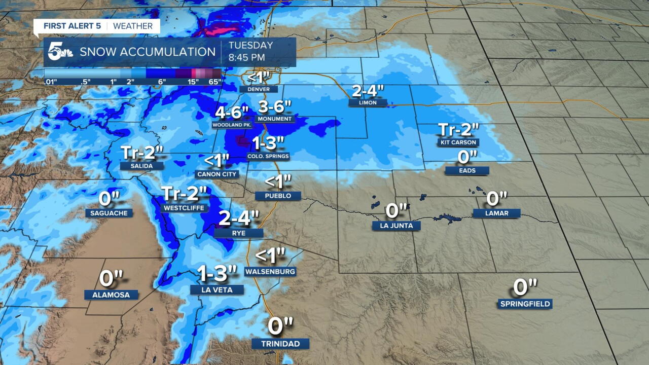 Snow Accumulation Forecast