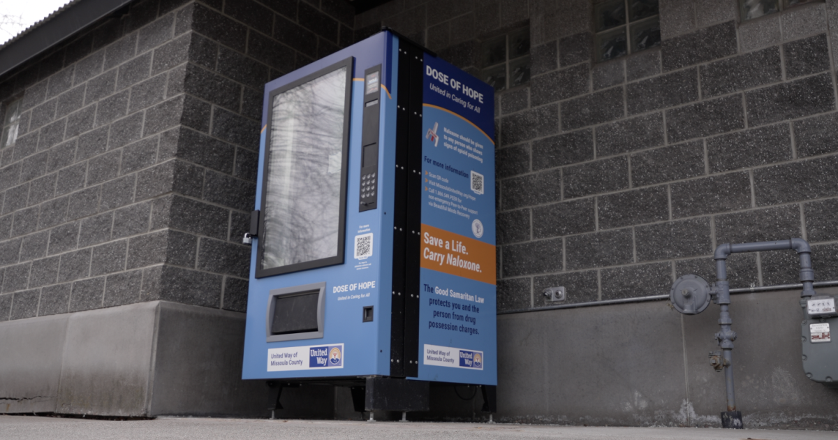 Hope Machine Shop Missoula Dose of Hope Narcan vending machines helping curb overdoses
