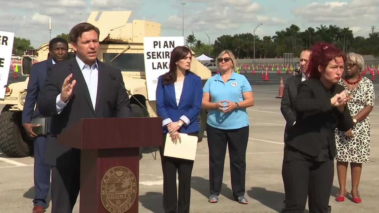 Gov. Ron DeSantis wants medical personnel to greet cruise ship