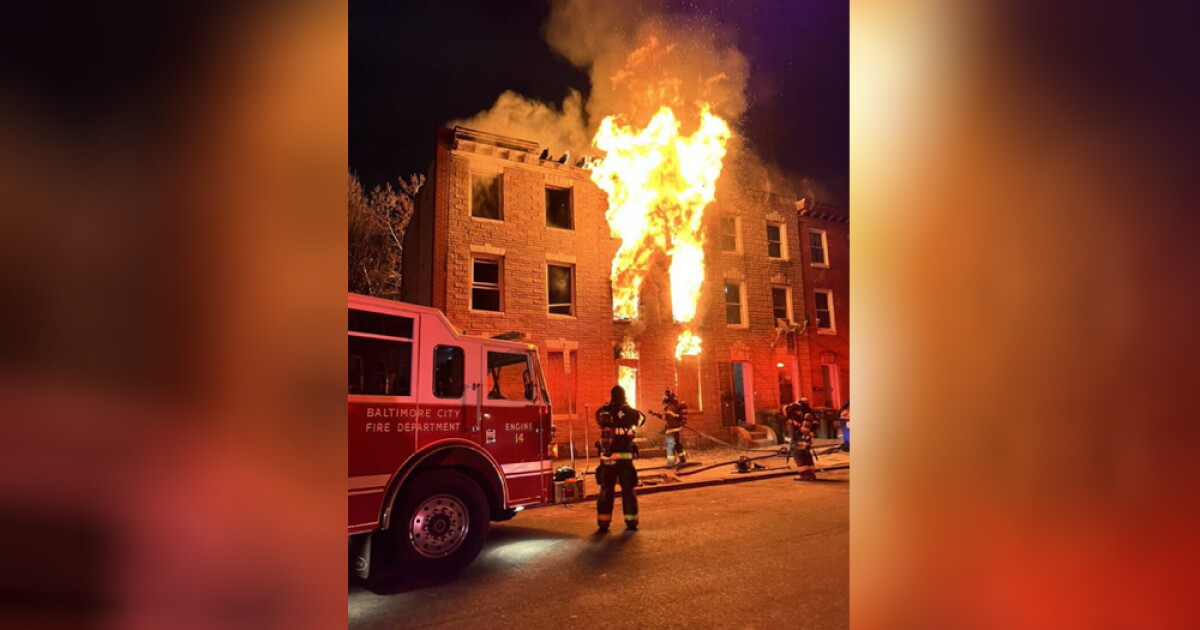 3 firefighters dead, 1 critical after rowhouse fire in MD - Vimarsana News