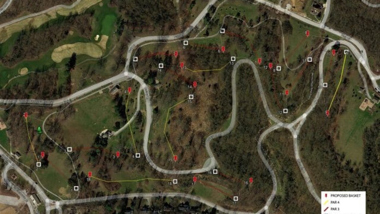 Disc Golf Course To Open At Devou This Fall Disc Golf Course To Open At Devou This Fall