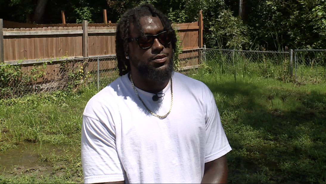 Aj White began noticing the standing water in December at his KCMO home