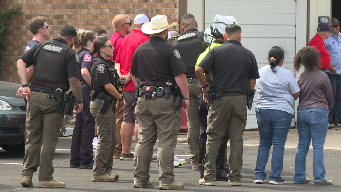 Milam County community lines the streets to honor fallen Buckholts volunteer firefighter Rick Fuentes