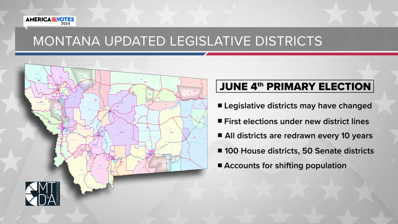 Montana Legislative Districts