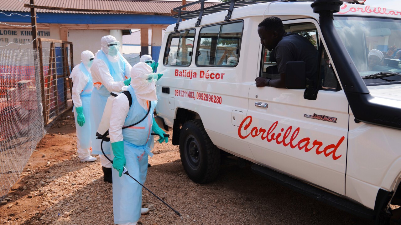 APTOPIX Congo Ebola