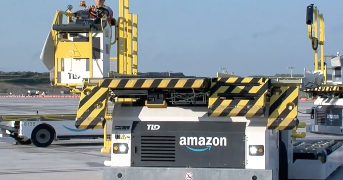 Look inside the new Amazon Airhub in NKY