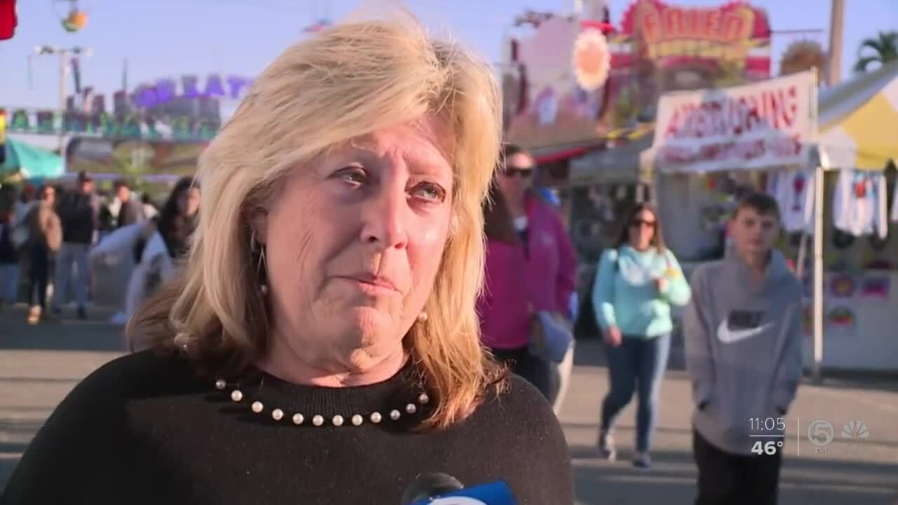 Vicki Chouris on final day of 2022 South Florida Fair