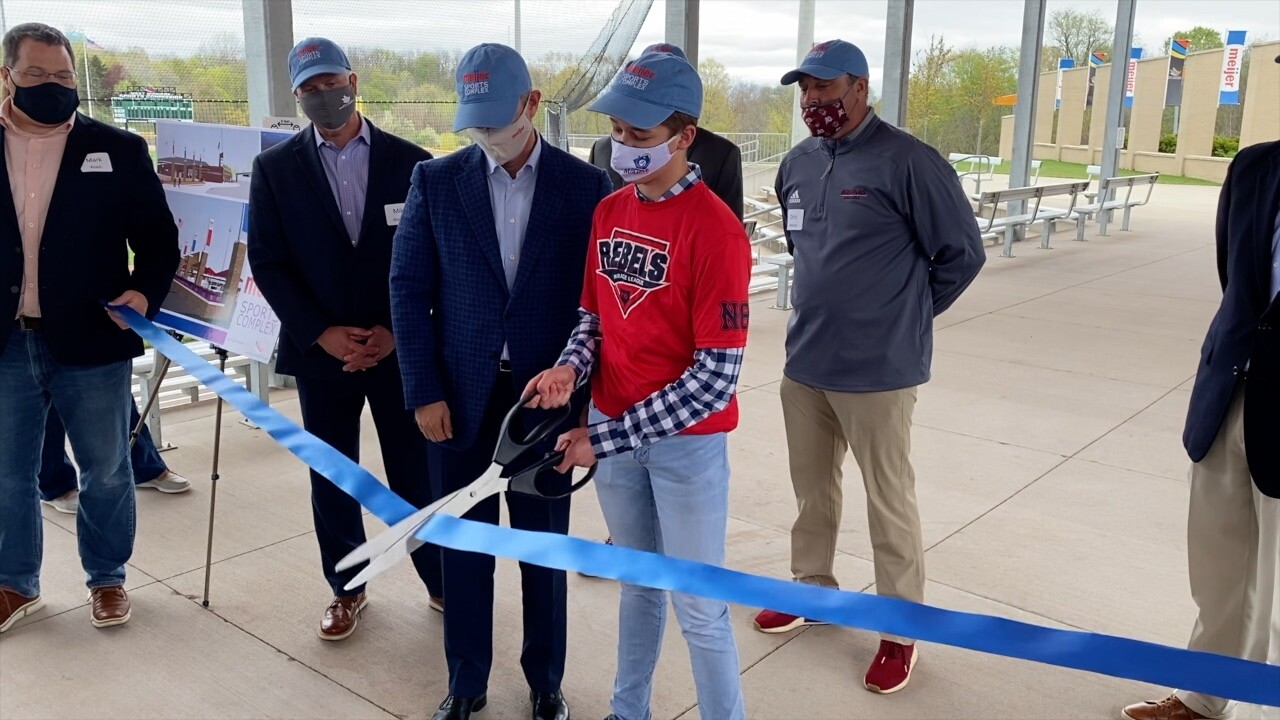 Ribbon cutting at Meijer Sports Complex