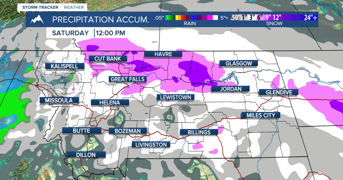 Wintry Weather Impacts Montana on Thanksgiving night and Black Friday