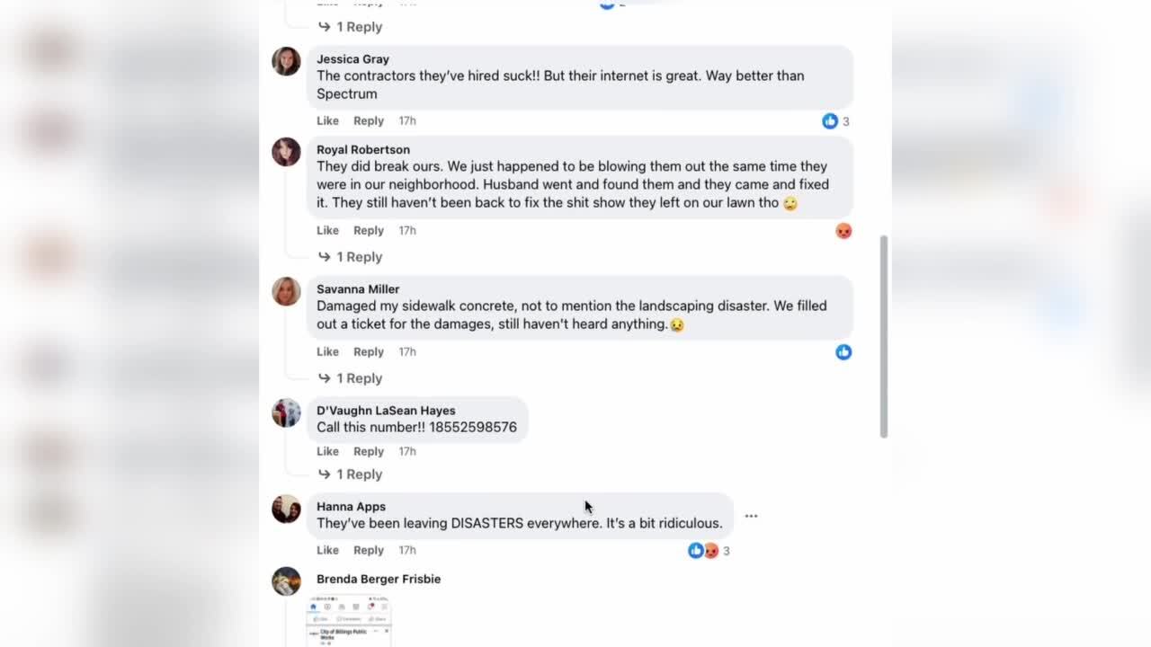 Facebook thread