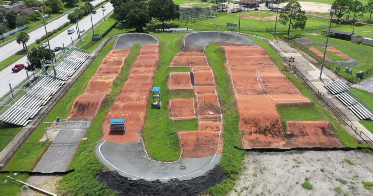 Oldsmar BMX track on schedule to be finished in the spring
