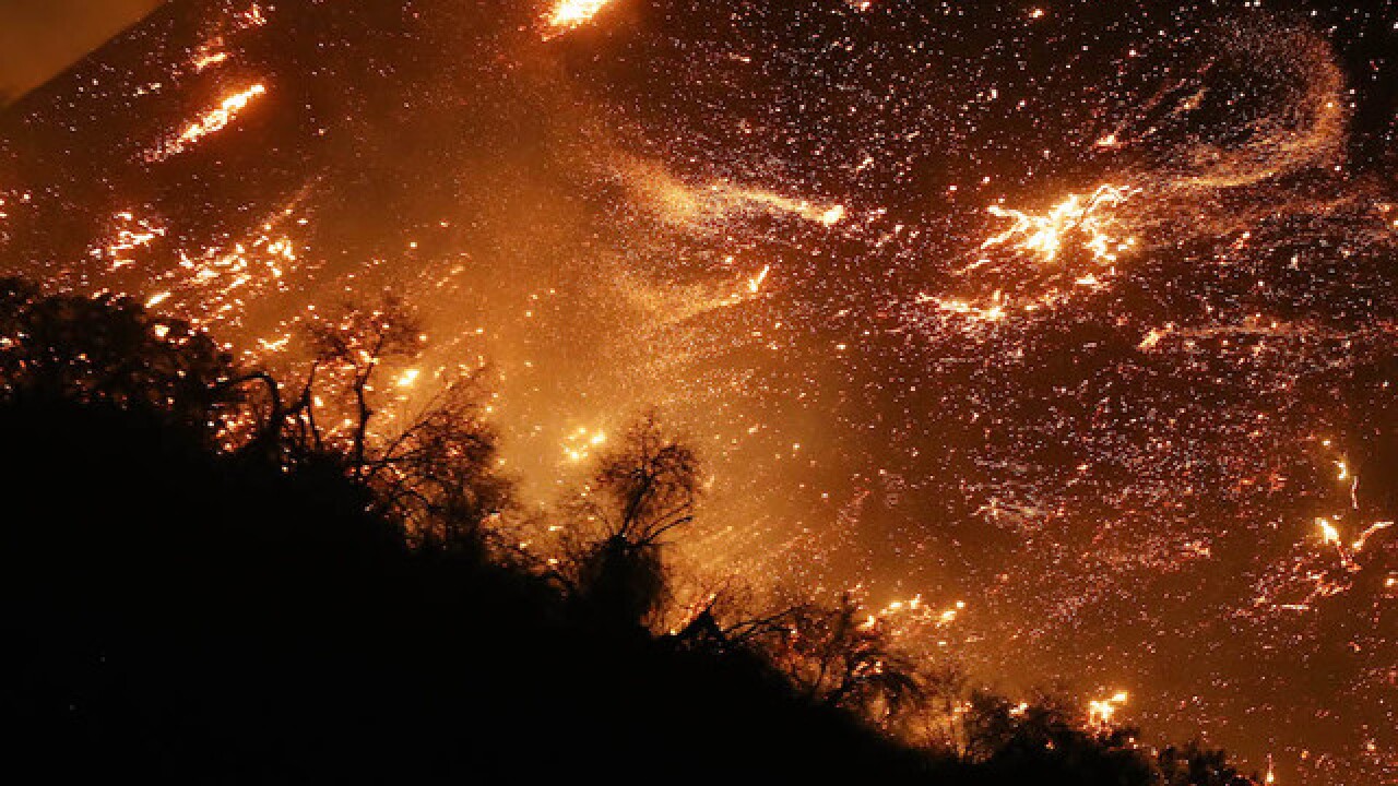 First fire-related death confirmed in Southern California