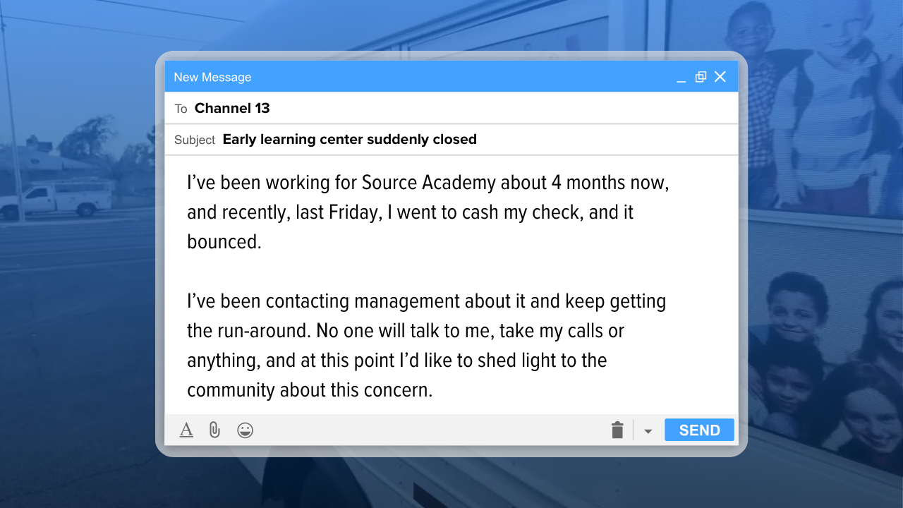 Local learning center closes abruptly, leaving employees without pay