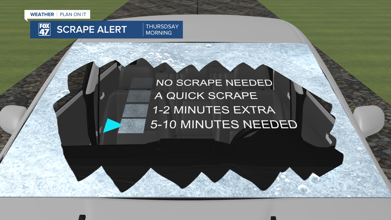Car Scraping Needed This Morning
