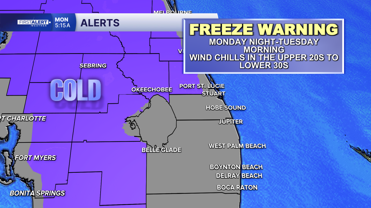 Freeze Warning Feb. 23, 2026