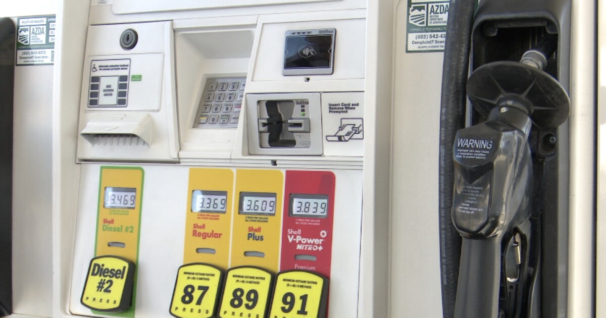 Gas prices on the rise in Tucson Gas prices on the rise in Tucson