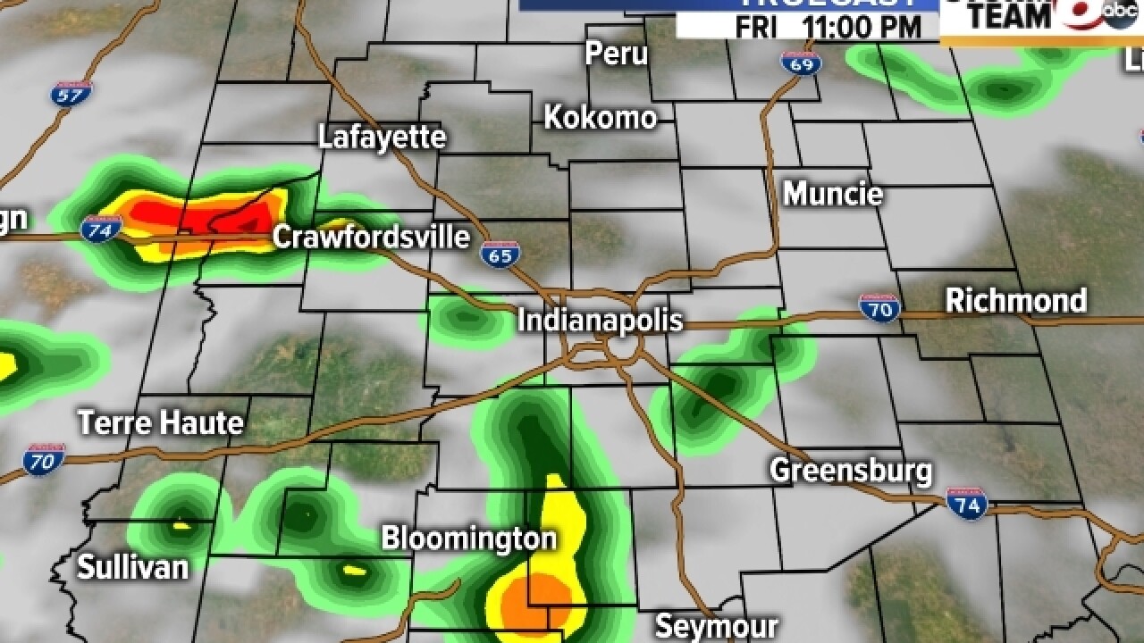 TIMELINE: Severe weather in your area