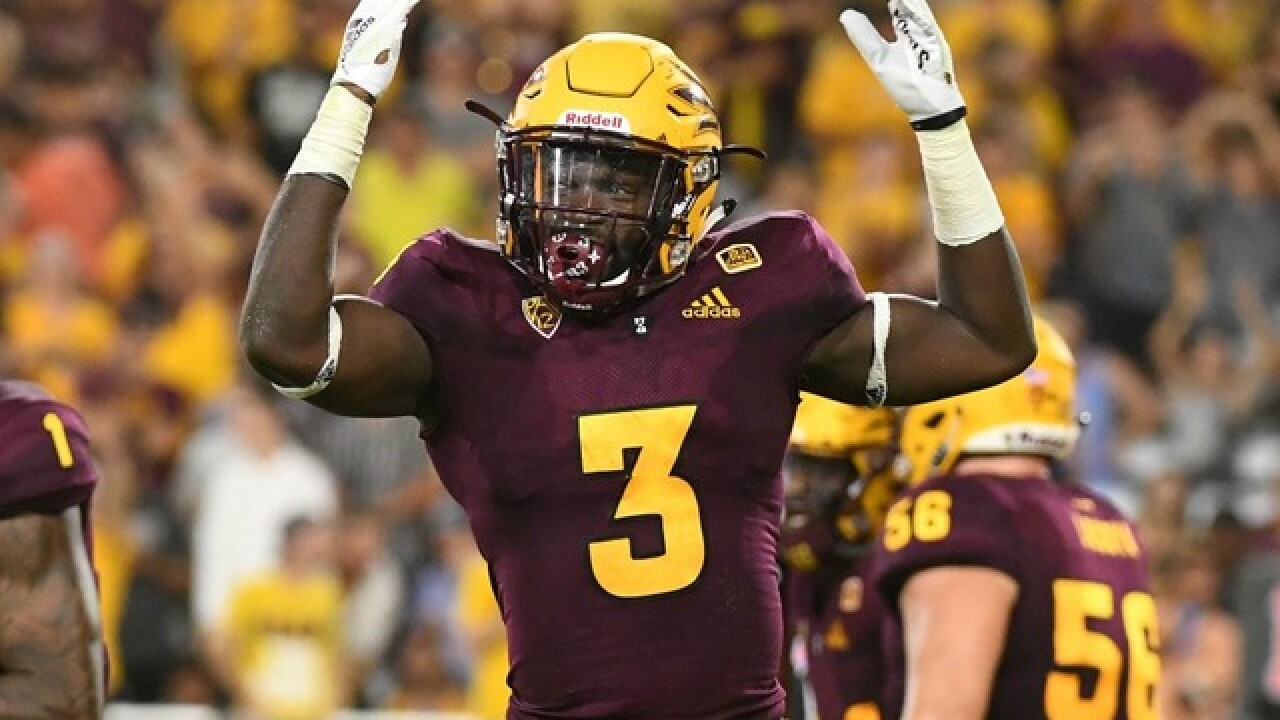 ASU's Eno Benjamin shatters school record for rushing yards in a game