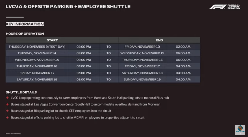 LVGP bus shuttle schedule