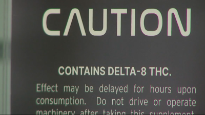 Delta-8 caution label