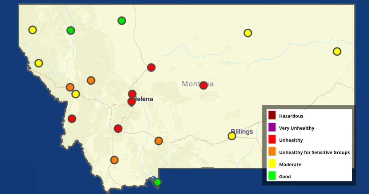 Air quality continues to suffer in parts of Montana