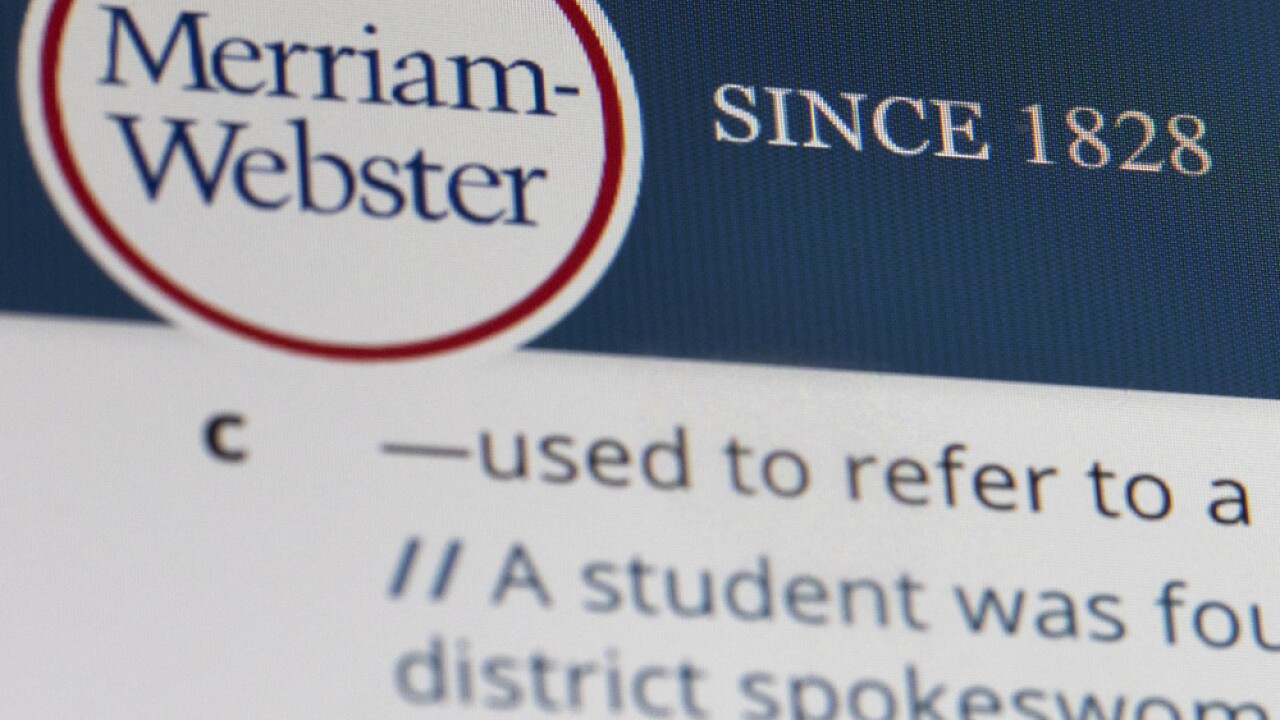 Word of the Year Merriam Webster