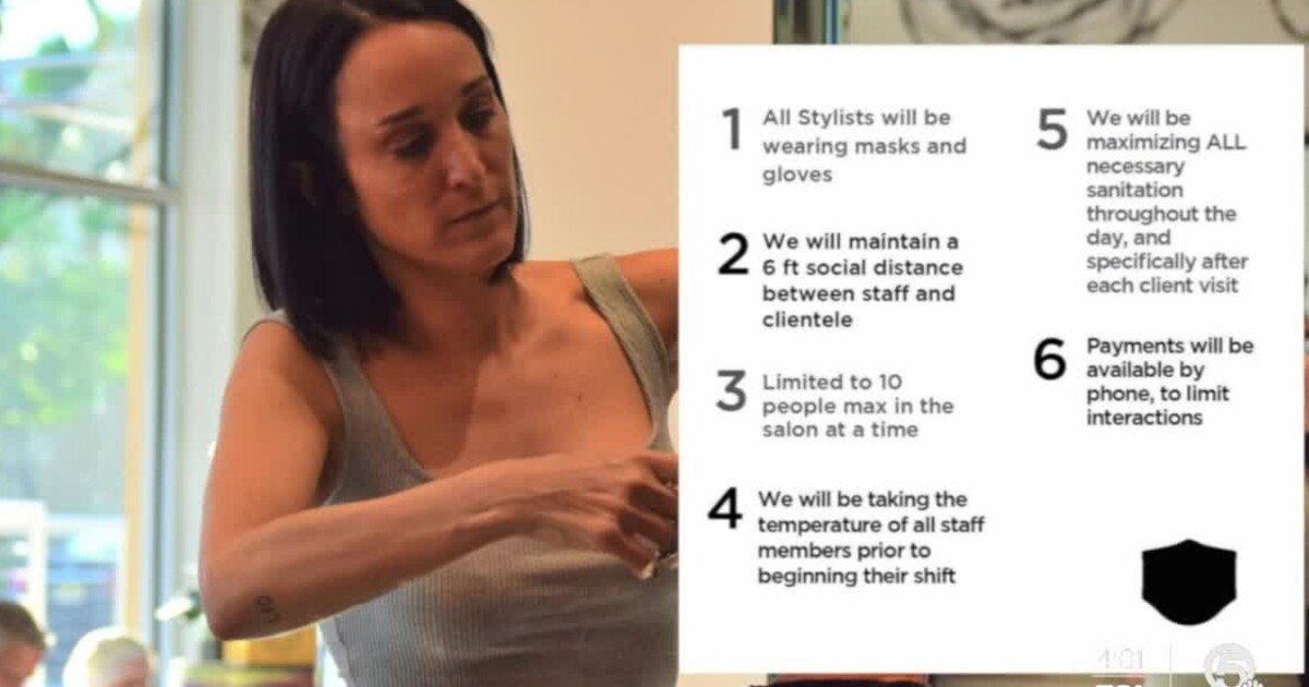 Delray Beach Salon Developing Plan To Reopen Using Social